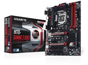 MAINBOARD GIGABYTE GA Z170M D3H - Intel 170 chipset - Socket LGA 1151 DDR4